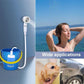 Doccia portatile per campeggio con pompa dell'acqua