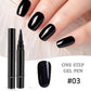 💅Offerta a tempo limitato compra 1 ricevi 1 gratis ✨Penna per unghie gel in un solo passaggio | Smalto UV 3-in-1 senza topcoat | Pennello per manicure fai-da-te a lunga durata con punta di precisione🎨