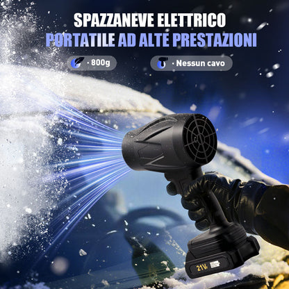 Spazzaneve portatile a turbina di tempesta