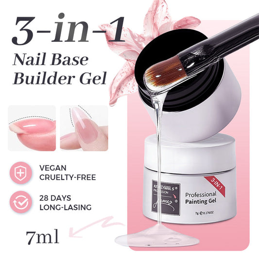 Gel Base Costruttore 3-in-1 Multiuso ad Alta Trasparenza