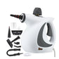 💨 63% DI SCONTO! 🧼 Pulitore a Vapore Portatile 1050W – Pressurizzato, Multi-Superficie & 12 Accessori per una Pulizia Profonda ✨