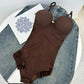 Body modellante con reggiseno | snellente arricciato - vita regolabile