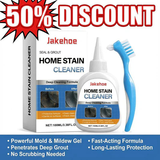 🔥OFFERTA LIMITATA 60% DI SCONTO!!💥Gel antimuffa con spazzola abrasiva – Detergente potente per macchie di muffa su guarnizioni della lavatrice, silicone della doccia, fughe delle piastrelle e bagno