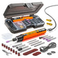 Set di penna rotativa elettrica per levigatura con display digitale