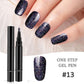 💅Offerta a tempo limitato compra 1 ricevi 1 gratis ✨Penna per unghie gel in un solo passaggio | Smalto UV 3-in-1 senza topcoat | Pennello per manicure fai-da-te a lunga durata con punta di precisione🎨