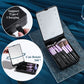 Set di pennelli per trucco da viaggio con specchio con luce LED