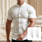 👔⚡SCONTO DEL 50%! | Camicie da uomo no stiro: senza stiratura, senza pieghe e comode tutto il giorno!