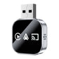 【4 in 1】Adattatore CarPlay wireless 2027 - Da cablato a wireless, Plug & Play, compatto e stabile, compatibile con auto e dispositivi Android/iPhone - Accessori auto