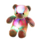 Orsacchiotto Peluche Luminoso con Luce LED Multicolore, Pupazzo Morbido per Bambini