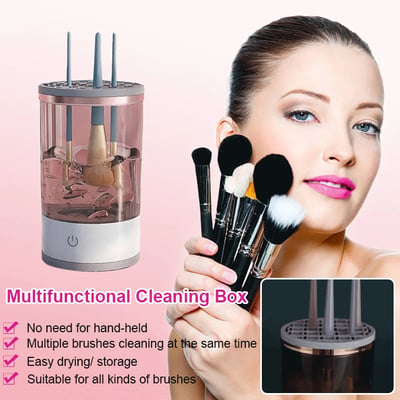 💖 50% DI SCONTO! ✨ SPAZZOLA PER TRUCCO RICARICABILE - Pulizia Profonda in 3 Minuti, Compatta e Portatile, Ricarica USB e Funzionamento Silenzioso 🌸🚿