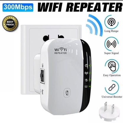 AMPLIFICATORE DI SEGNALE WI-FI (Ampia copertura, passante attraverso la parete)