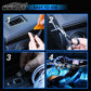 ✨ Striscia luminosa interna per auto – Dì Addio all'abitacolo spento e monotono! 🚫 Facile installazione, tanti colori, diverse lunghezze, compatibile con quasi tutte le auto 🚗