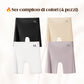 Pantaloncini modellanti a vita alta in seta di ghiaccio con controllo della pancia & sollevamento dei fianchi