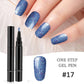 💅Offerta a tempo limitato compra 1 ricevi 1 gratis ✨Penna per unghie gel in un solo passaggio | Smalto UV 3-in-1 senza topcoat | Pennello per manicure fai-da-te a lunga durata con punta di precisione🎨