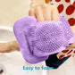 🛁🧻 50% SCONTO! Smettila di contorcerti per lavarti la schiena! Questa lunga spazzola da bagno in silicone con manico raggiunge ogni angolo, pulisce in profondità ed è più igienica di qualsiasi spugna.