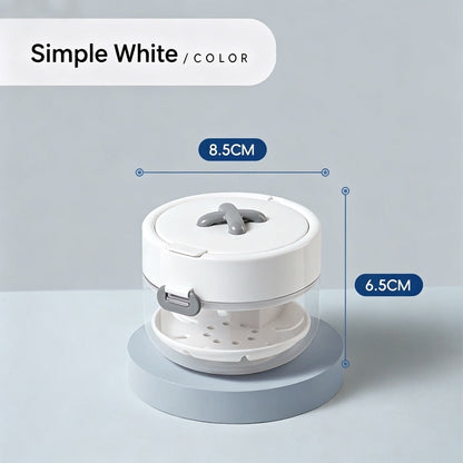 ⏳Offerta a tempo limitato: -50%⏰✨ Custodia tutto-in-uno per apparecchi di contenzione: mantieni il tuo apparecchio pulito e al sicuro.