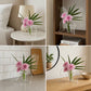 Vaso decorativo trasparente a forma di farfalla