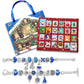 Set Bracciali Calendario dell'Avvento di Natale Fai da Te: Conto alla Rovescia di 24 Giorni
