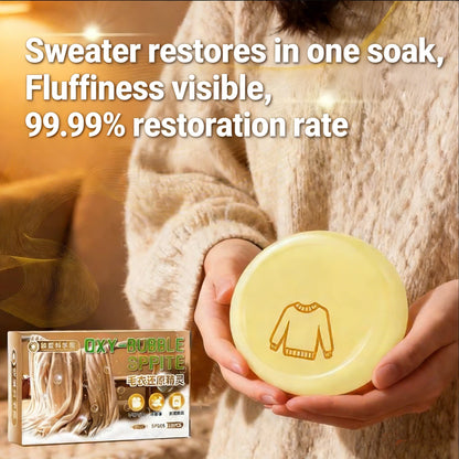Magic Restore Soak: la prima formula sviluppata negli Stati Uniti che riporta istantaneamente alla loro taglia originale i tuoi capi preferiti con un solo lavaggio!
