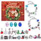 Set Bracciali Calendario dell'Avvento di Natale Fai da Te: Conto alla Rovescia di 24 Giorni