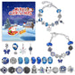 Set Bracciali Calendario dell'Avvento di Natale Fai da Te: Conto alla Rovescia di 24 Giorni