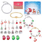 Set Bracciali Calendario dell'Avvento di Natale Fai da Te: Conto alla Rovescia di 24 Giorni