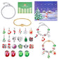 Set Bracciali Calendario dell'Avvento di Natale Fai da Te: Conto alla Rovescia di 24 Giorni