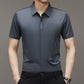 🔥Nuovi arrivi - 80% di sconto🔥Camicia da uomo in seta ghiacciata ad asciugatura rapida