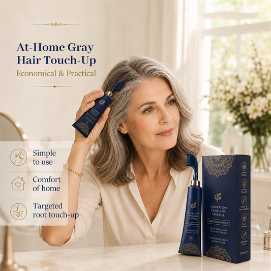 🔥 Offerta a tempo limitato – 50% di sconto 🔥 Pettine per colorazione di capelli alle erbe, per uso domestico 🌿