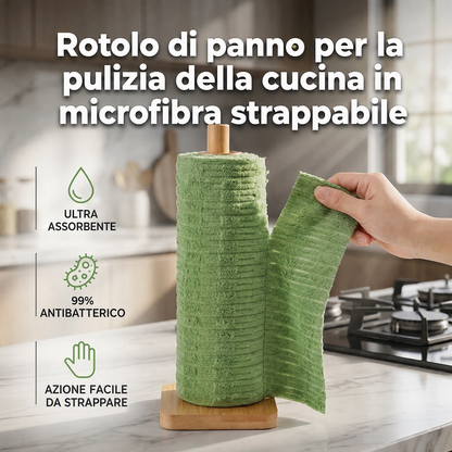 🧽 ! 💚 Strappa, Pulisci & Fatto – Monouso, senza odori & igienico – Niente più spugne puzzolenti – rapido & pulito ✨