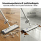 Mocio piatto rotante a 360° con sistema a mani libere