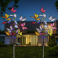 Luci Solari da Giardino a Forma di Farfalla