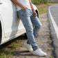 Jeans slim fit elasticizzati da uomo