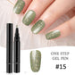 💅Offerta a tempo limitato compra 1 ricevi 1 gratis ✨Penna per unghie gel in un solo passaggio | Smalto UV 3-in-1 senza topcoat | Pennello per manicure fai-da-te a lunga durata con punta di precisione🎨