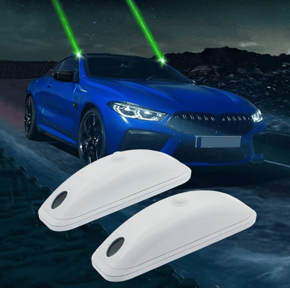Luce laser a lungo raggio per avviso di sicurezza auto