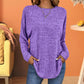 Maglia casual a maniche lunghe