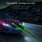 Luce laser a lungo raggio per avviso di sicurezza auto
