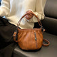 🔥Borsa a Secchiello Casual con Piega in Morbida Pelle da Spalla