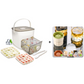 Offerta speciale estiva: 50% di sconto🧊 Macchina per il ghiaccio portatile con coperchio e contenitore (48 cubetti di ghiaccio)