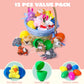 🎁🐰 -50% di sconto! 12/24/36 Uova di Pasqua pre-riempite con peluche – Sorprendi i più piccoli con uova colorate piene di adorabili mini animali