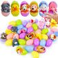 🎁🐰 -50% di sconto! 12/24/36 Uova di Pasqua pre-riempite con peluche – Sorprendi i più piccoli con uova colorate piene di adorabili mini animali