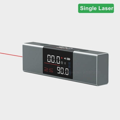 Riga Angolare Laser 2 in 1 con Goniometro