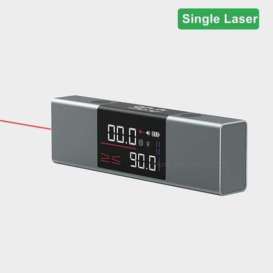 Riga Angolare Laser 2 in 1 con Goniometro