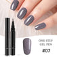 💅Offerta a tempo limitato compra 1 ricevi 1 gratis ✨Penna per unghie gel in un solo passaggio | Smalto UV 3-in-1 senza topcoat | Pennello per manicure fai-da-te a lunga durata con punta di precisione🎨