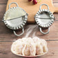 【🌸 50% di sconto!】🔥 Macchina manuale per ravioli, stampo con tagliapasta in acciaio inox