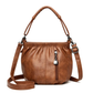 🔥Borsa a Secchiello Casual con Piega in Morbida Pelle da Spalla