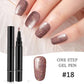 💅Offerta a tempo limitato compra 1 ricevi 1 gratis ✨Penna per unghie gel in un solo passaggio | Smalto UV 3-in-1 senza topcoat | Pennello per manicure fai-da-te a lunga durata con punta di precisione🎨