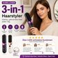 💇‍♀️🔥 Spazzola Lisciante 3-in-1 Senza Fili – liscia, arriccia, districca – USB-C, 4 livelli – capelli perfetti ovunque! ✨