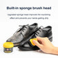 👞 ACQUISTA 1 OTTIENI 1 GRATIS! ✨ CREMA LUCIDANTE PELLE - Ripara Graffi & Restaura Colore, Idratazione Profonda per Scarpe e Borse, Applicazione Senza Sforzo con Pennello 🧽✨.