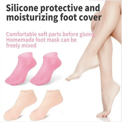 🔥Maschera piedi idratante Calzini protettivi ed esfolianti in silicone